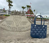 Lacrosse Beach & Sports Bag - Navy Slim