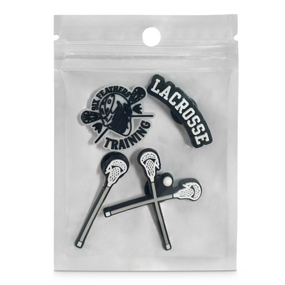 Shoe Charm - Lacrosse (Pack of 4)