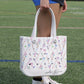 Beach & Sports Bag - Lacrosse Signature Collection White Slim